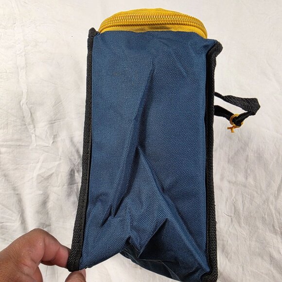 Ryobi Compact Tool Bag Blue Yellow Zipper Carry Case For Cordless Tools Durable - Picture 4 of 6